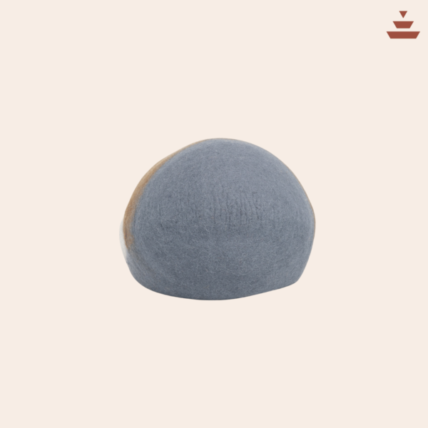 Cat House with Dual Tone Round Design – 100% NZ Wool - Image 3