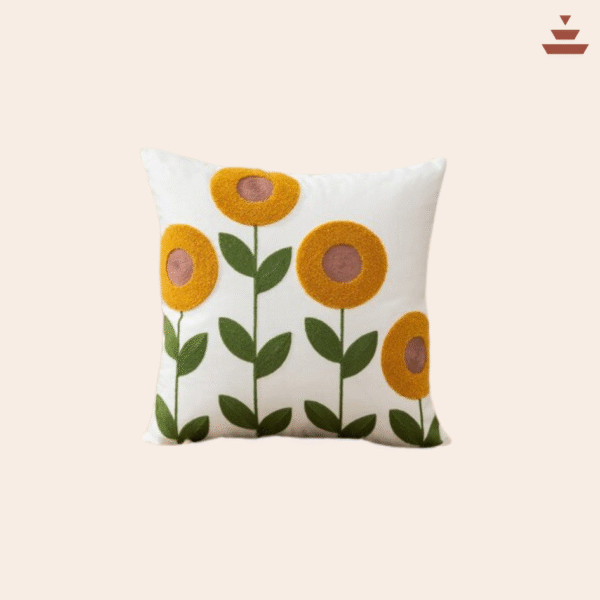 Petal Design Cushion – Handmade 100% New Zealand Wool Cushion Cover